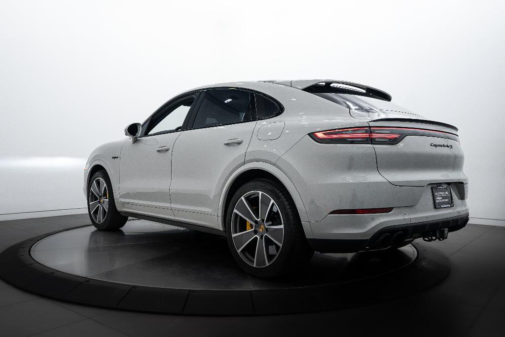used 2021 Porsche Cayenne E-Hybrid Coupe car, priced at $125,000