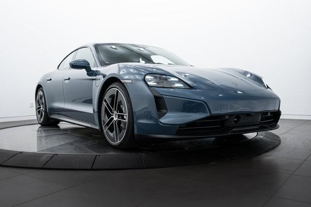 new 2025 Porsche Taycan car, priced at $218,955