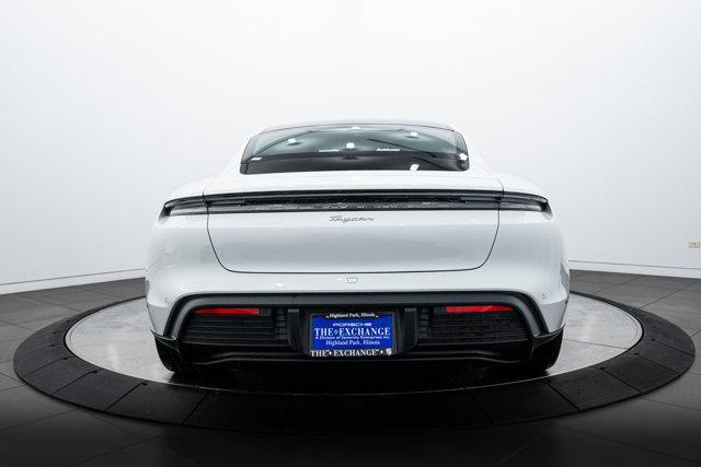 new 2025 Porsche Taycan car, priced at $124,615