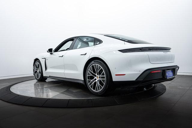 new 2025 Porsche Taycan car, priced at $124,615