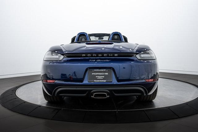 new 2025 Porsche 718 Boxster car, priced at $89,765