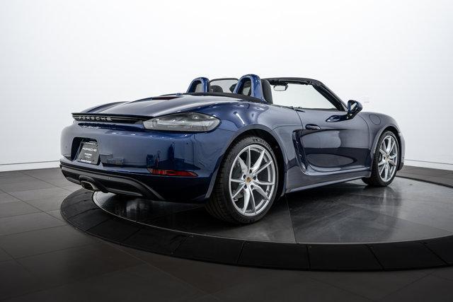 new 2025 Porsche 718 Boxster car, priced at $89,765