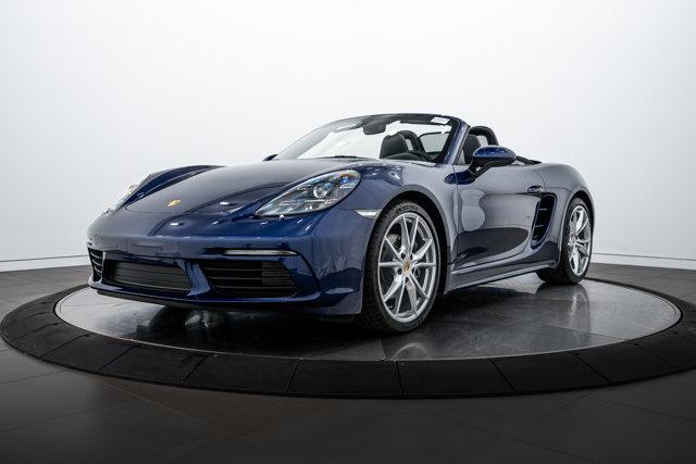new 2025 Porsche 718 Boxster car, priced at $89,765