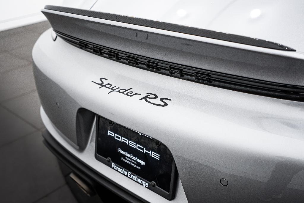 used 2025 Porsche 718 Spyder car, priced at $219,991