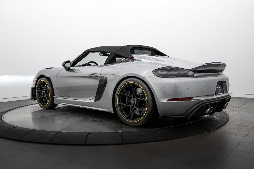 used 2025 Porsche 718 Spyder car, priced at $219,991