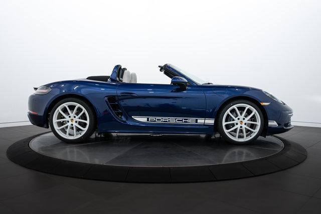 new 2025 Porsche 718 Boxster car, priced at $96,175