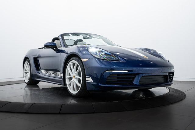 new 2025 Porsche 718 Boxster car, priced at $96,175