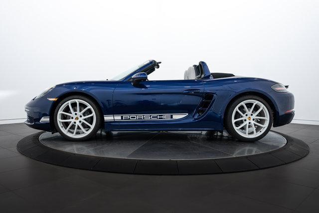 new 2025 Porsche 718 Boxster car, priced at $96,175