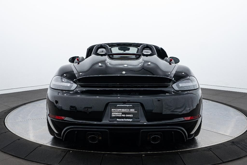 used 2025 Porsche 718 Spyder car, priced at $239,000