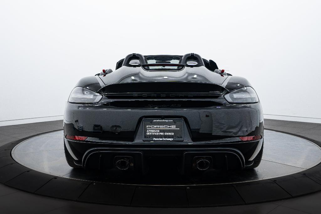used 2025 Porsche 718 Spyder car, priced at $239,000