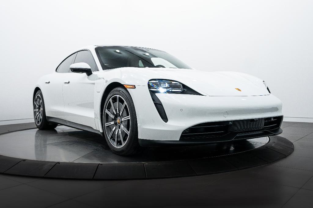 used 2021 Porsche Taycan car, priced at $60,000
