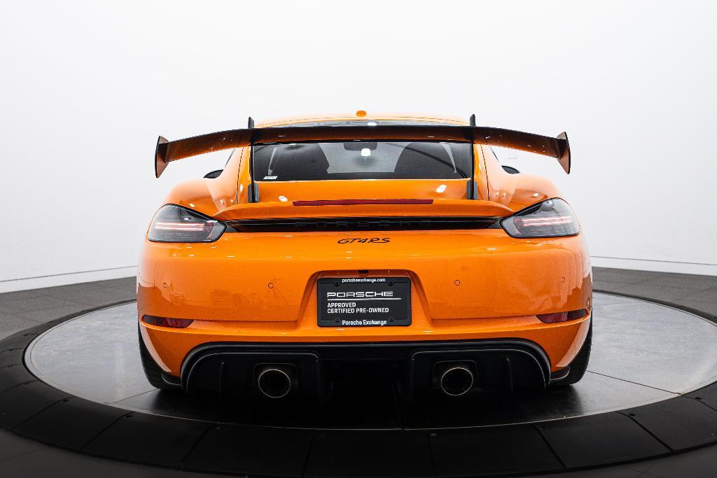used 2023 Porsche 718 Cayman car, priced at $239,000