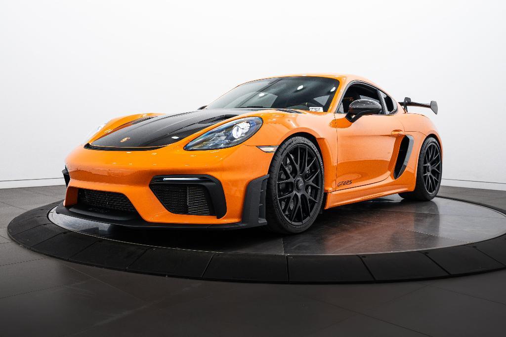 used 2023 Porsche 718 Cayman car, priced at $239,000