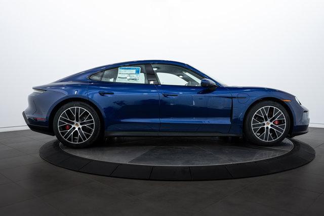 new 2025 Porsche Taycan car, priced at $137,215