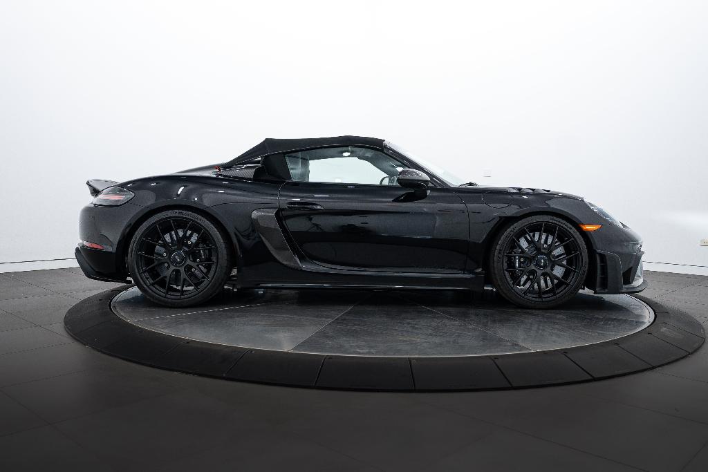 used 2024 Porsche 718 Spyder car, priced at $239,000