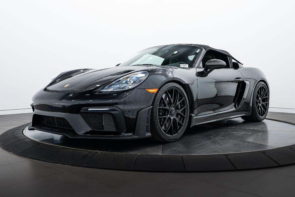 used 2024 Porsche 718 Spyder car, priced at $239,000