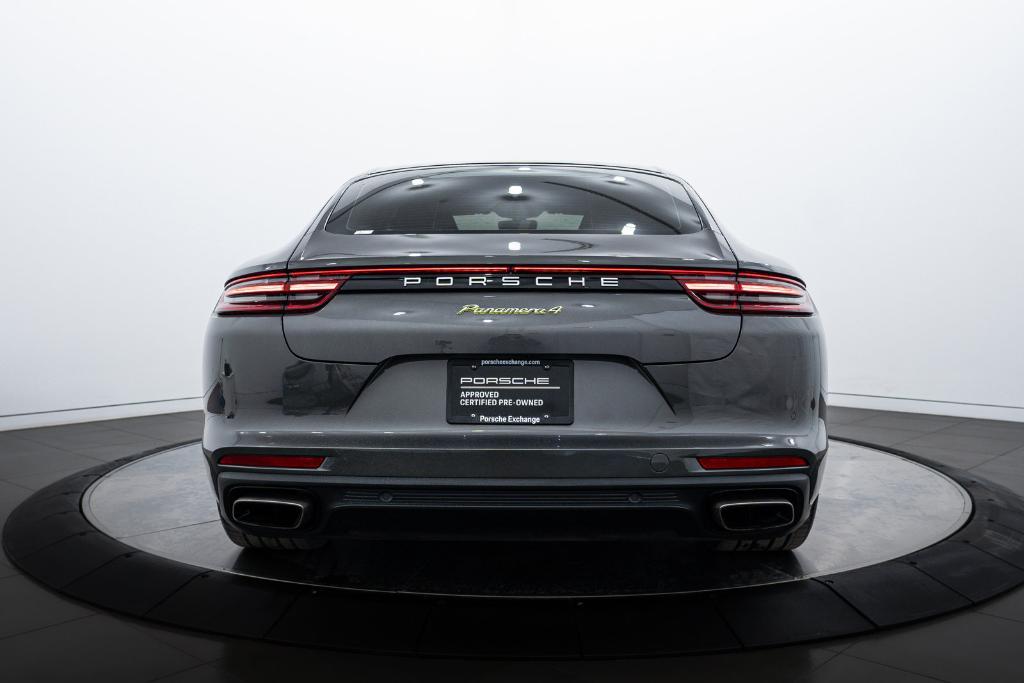 used 2018 Porsche Panamera e-Hybrid car, priced at $59,500