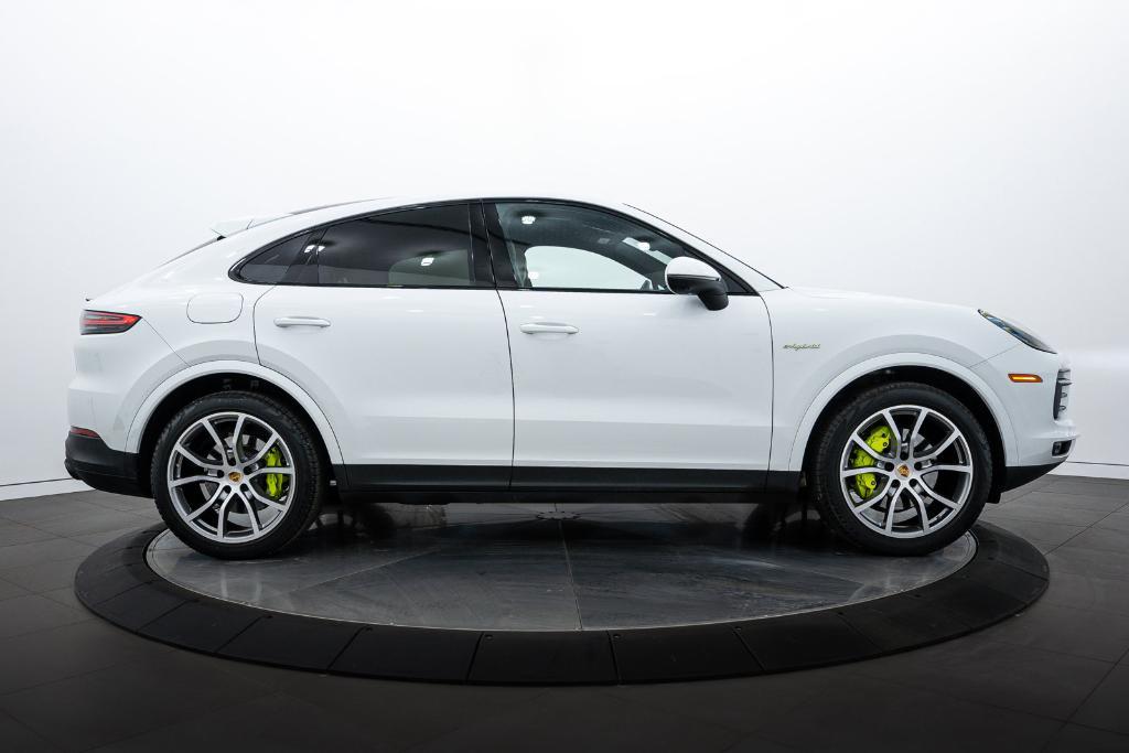 used 2023 Porsche Cayenne E-Hybrid Coupe car, priced at $89,492