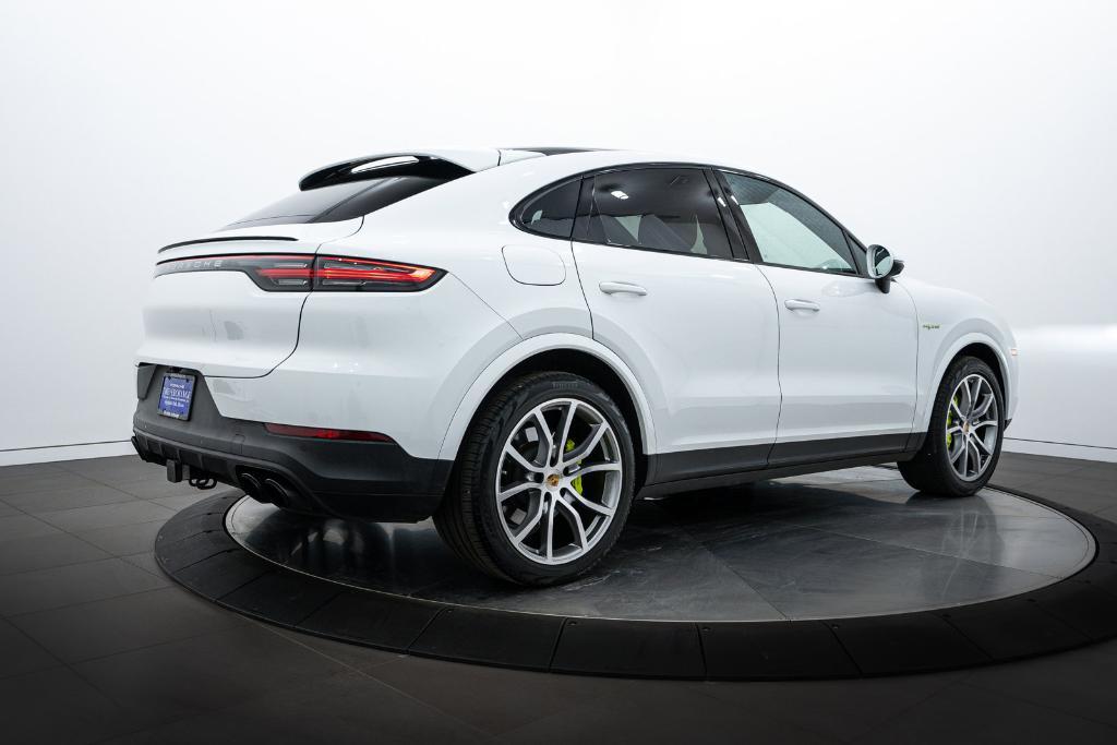 used 2023 Porsche Cayenne E-Hybrid Coupe car, priced at $89,492