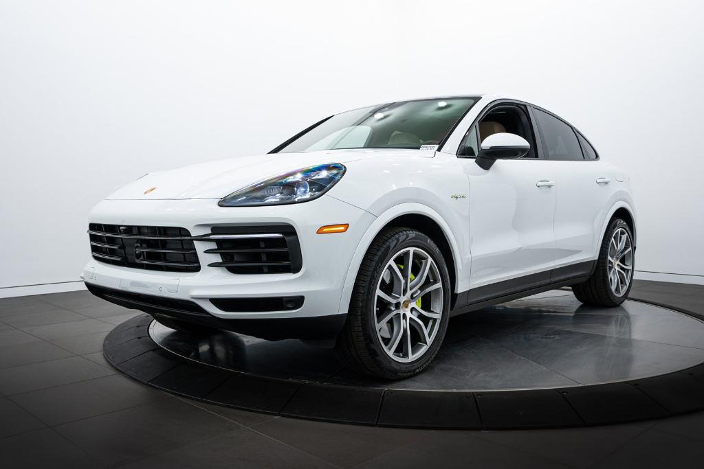 used 2023 Porsche Cayenne E-Hybrid Coupe car, priced at $89,492