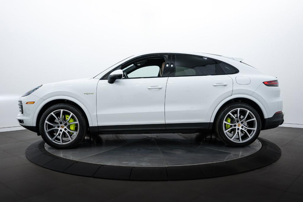 used 2023 Porsche Cayenne E-Hybrid Coupe car, priced at $89,492