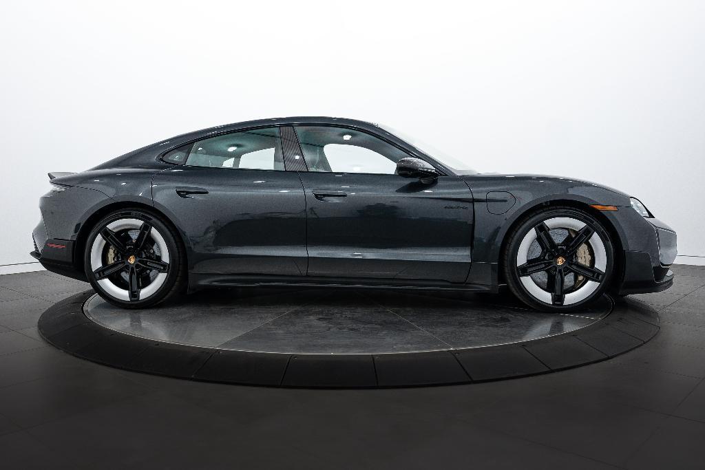 used 2025 Porsche Taycan car, priced at $210,000