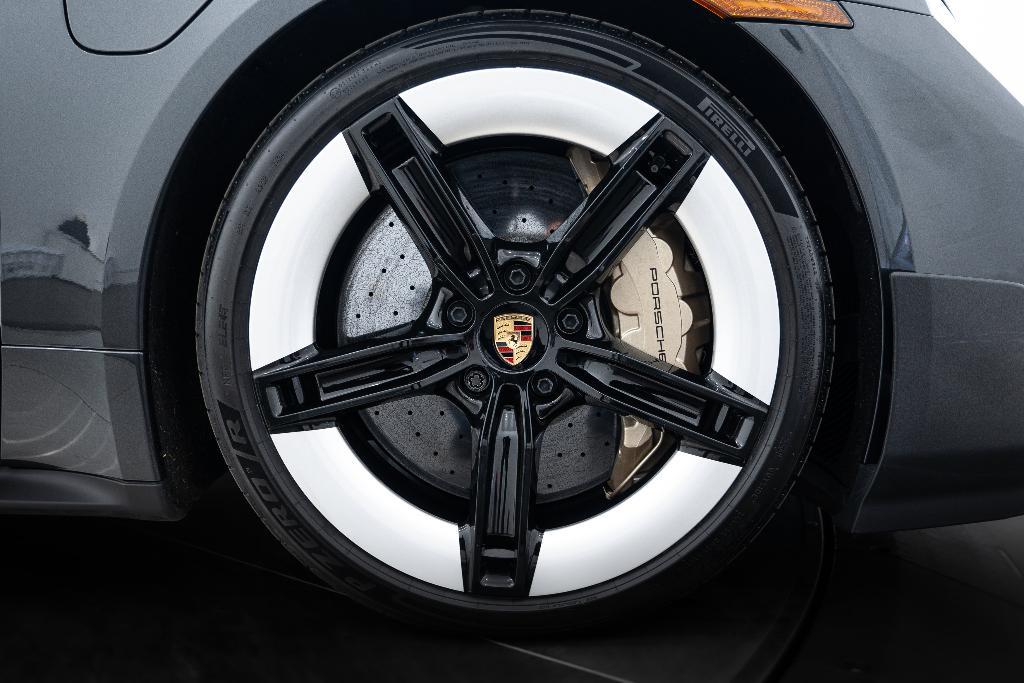 used 2025 Porsche Taycan car, priced at $210,000
