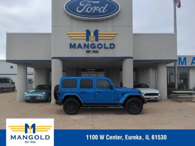 used 2021 Jeep Wrangler Unlimited car, priced at $42,773