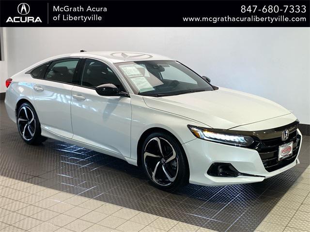 used 2022 Honda Accord car, priced at $24,786