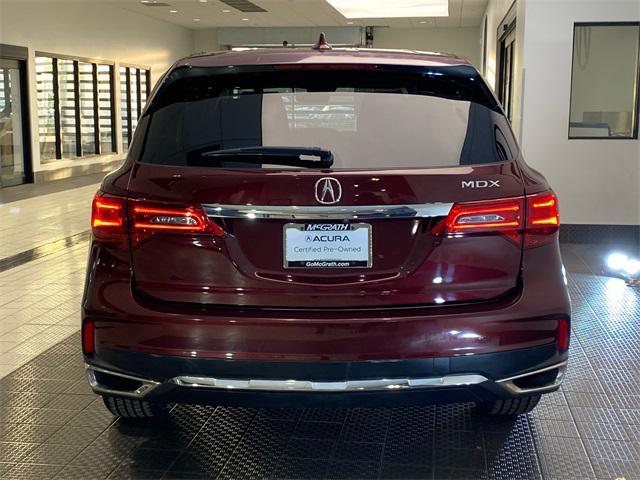 used 2018 Acura MDX car, priced at $22,190