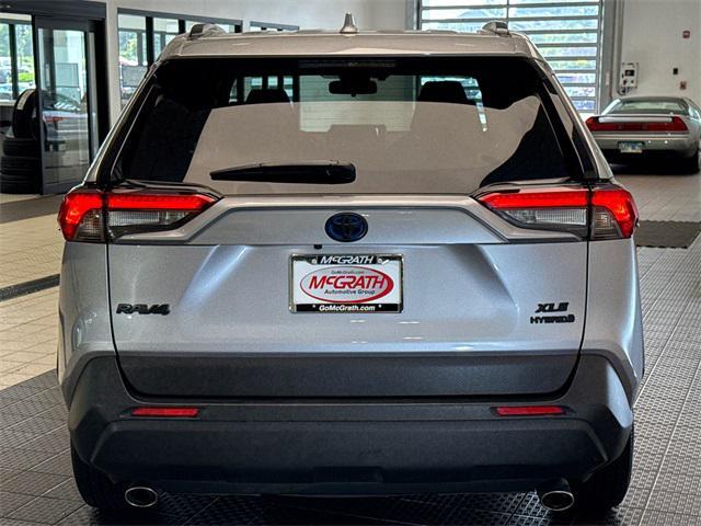 used 2022 Toyota RAV4 Hybrid car, priced at $33,500