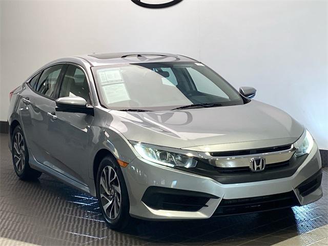 used 2018 Honda Civic car, priced at $17,491