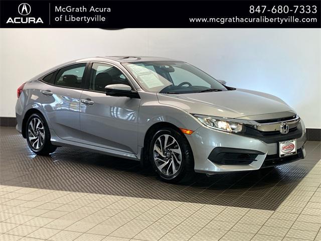 used 2017 Honda Civic car, priced at $16,541
