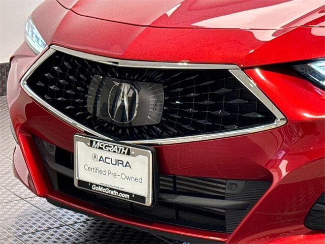 used 2021 Acura TLX car, priced at $27,990