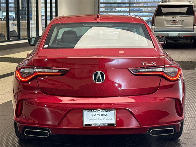 used 2021 Acura TLX car, priced at $27,990