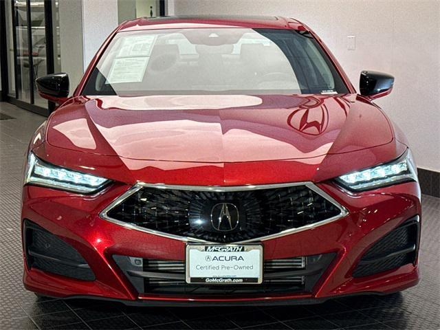 used 2021 Acura TLX car, priced at $27,990