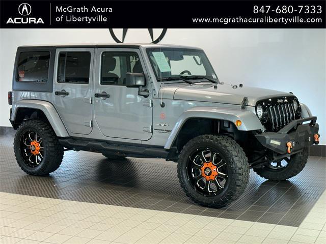 used 2018 Jeep Wrangler JK Unlimited car, priced at $25,896