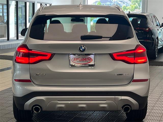 used 2021 BMW X3 car, priced at $27,750