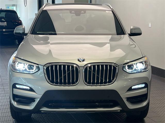 used 2021 BMW X3 car, priced at $27,750