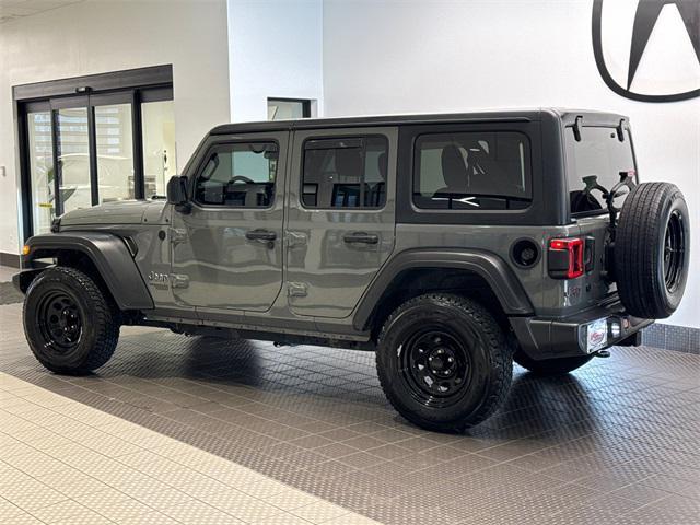 used 2020 Jeep Wrangler Unlimited car, priced at $23,750