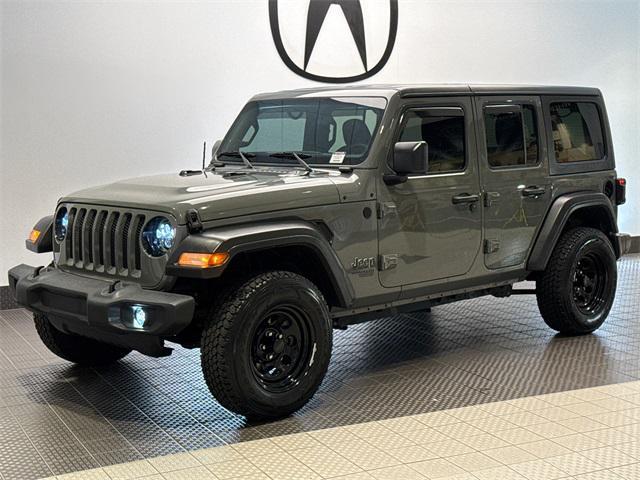 used 2020 Jeep Wrangler Unlimited car, priced at $23,750