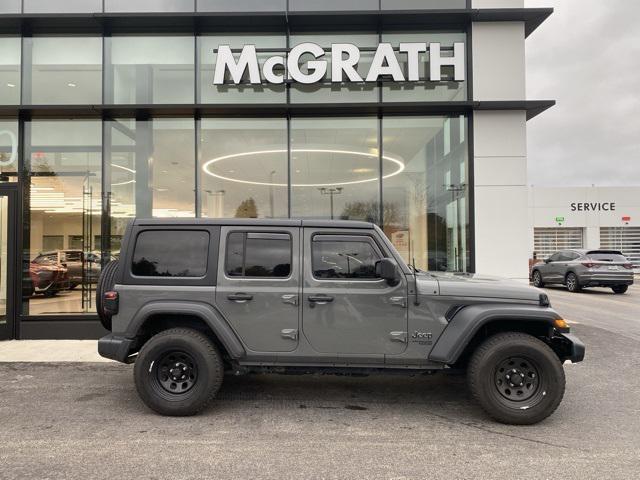 used 2020 Jeep Wrangler Unlimited car, priced at $26,490