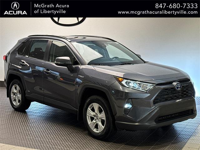 used 2021 Toyota RAV4 Hybrid car, priced at $30,000