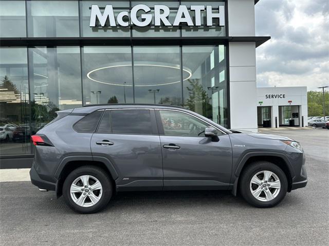 used 2021 Toyota RAV4 Hybrid car, priced at $32,035