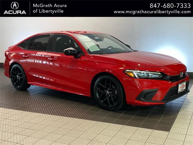used 2022 Honda Civic car, priced at $22,990