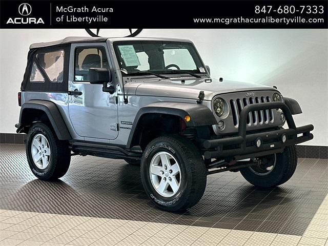 used 2015 Jeep Wrangler car, priced at $17,099