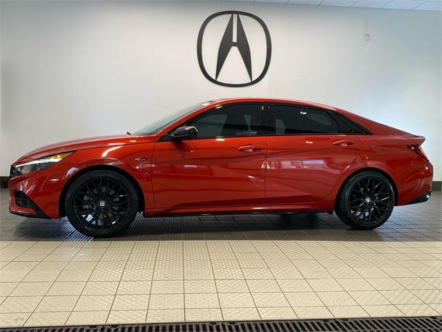 used 2021 Hyundai Elantra car, priced at $19,284