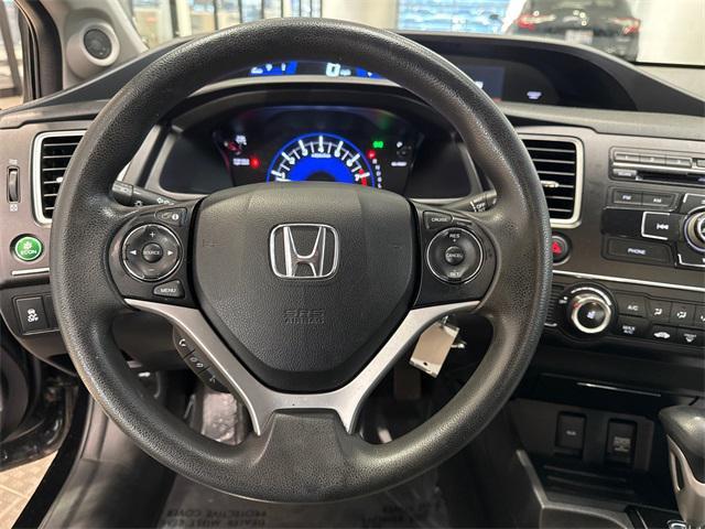 used 2015 Honda Civic car, priced at $14,490