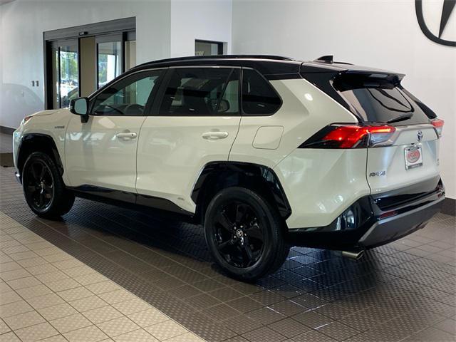 used 2021 Toyota RAV4 Hybrid car, priced at $31,071
