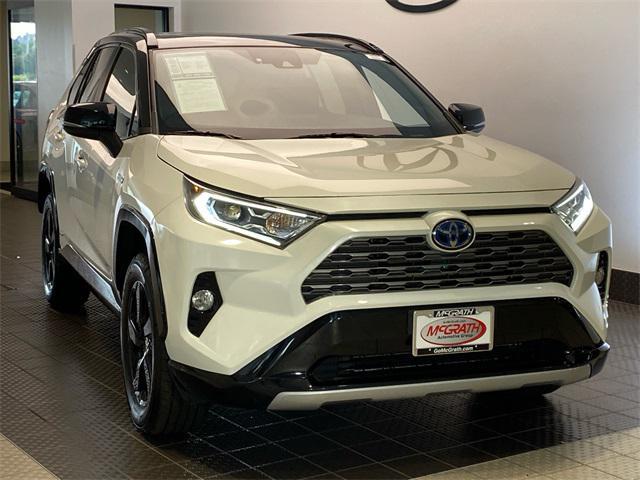used 2021 Toyota RAV4 Hybrid car, priced at $31,071